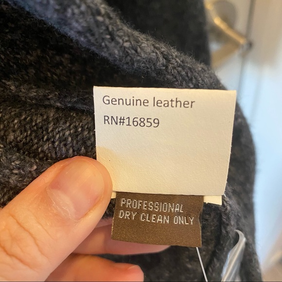 J. McLaughlin Long Sleeve Mock Neck Cardigan - Picture 4 of 5